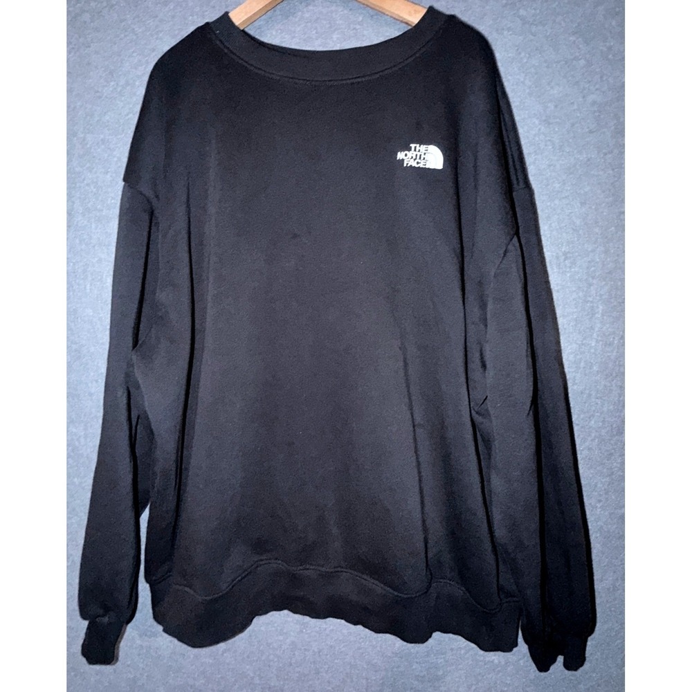 The North Face Crewneck Sweatshirt XXL Black Pullover Fleece Gorpcore NF0A5IHY